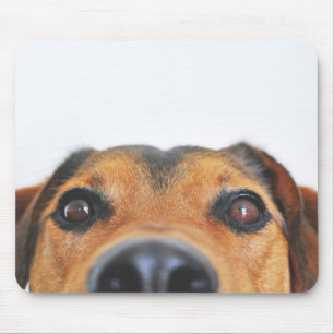Modern specialdesignad hundfoto musmatta