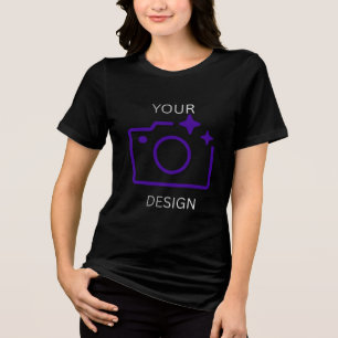Modern specialdesignerad t-shirt med bild