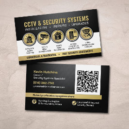 Modern specialist på CCTV- och säkerhetssystem Visitkort