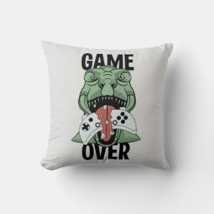 Modern spel över T-Rex Dinosaur-videospelarnas spe Kudde