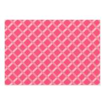 Modern Spicy Red Rosa Geometric