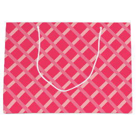 Modern Spicy Red Rosa Geometric