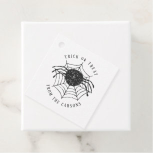 Modern Spiders Webben Halloween Gifts Decor Gåvor Etiketter