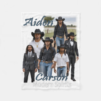 Modern Spirits Aiden Carson Cover Art Sherpa Throw Fleecefilt