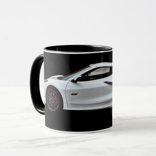 Modern sportärsbils snabbbil på Black Mugg (Framsida vänster)