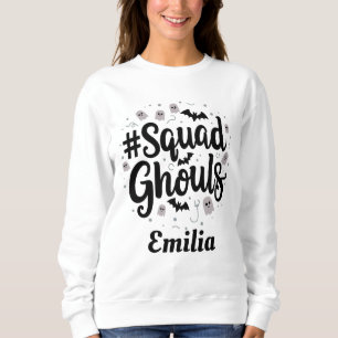 Modern Squad Ghouls Halloween-eget namn T Shirt