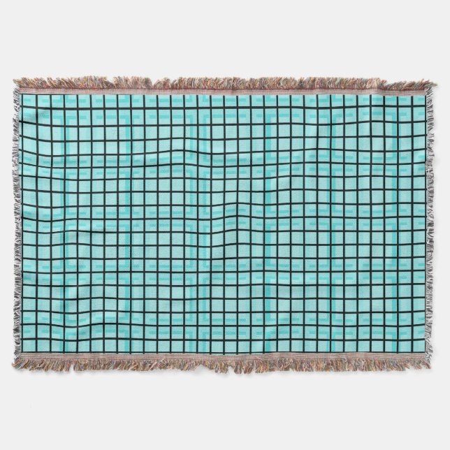 Modern_Squares (c) Turquoise_Blue-Blanket_ Mysfilt (Framsidan)