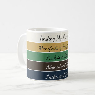 Modern St. Patrick's Day-färgskiftning Kaffemugg