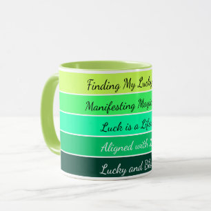 Modern St. Patrick's Day-gradient Mugg