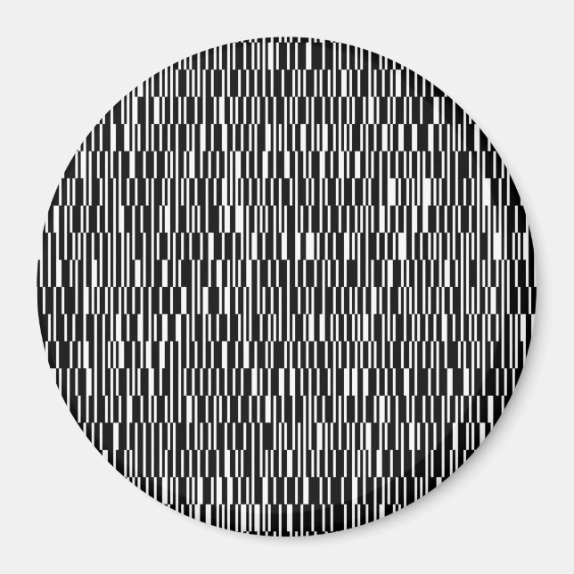 Modern, stads- och contemporaryns geometriska möns magnet (Framsidan)