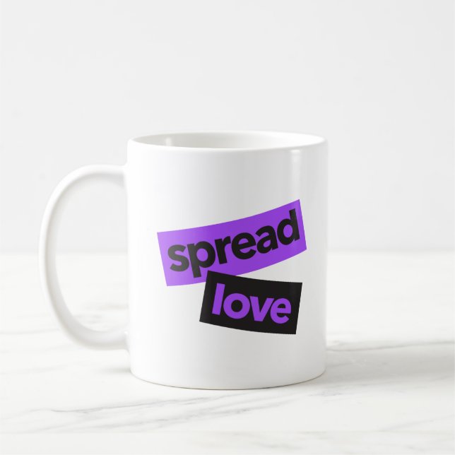 Modern, stadskaraktär, levande, trendig grafik Spr Kaffemugg (Vänster)