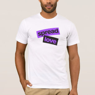 Modern, stadskaraktär, levande, trendig grafik Spr T Shirt
