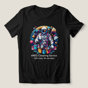 Modern städtjänst för hushåll hushållssnervice t shirt