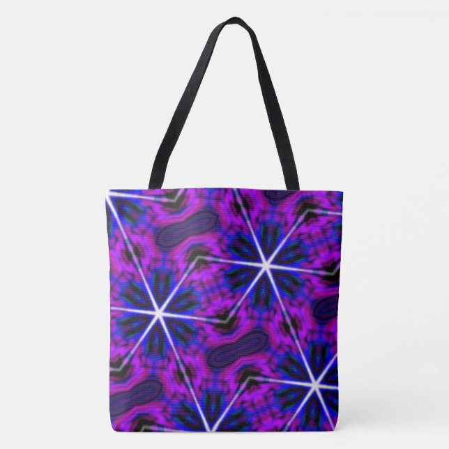 MODERN STAR BLUE CUTE-LILA-BLUE TYGKASSE (Framsida)