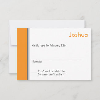 Modern Star Pub Mitzvah-svarskort OSA Kort