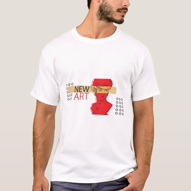 Modern start på en klassisk buss t shirt (Framsida)