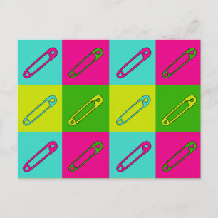 Modern stift-design med hög ljusstyrka vykort