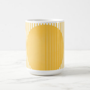 Modern stil-designkonst kaffemugg