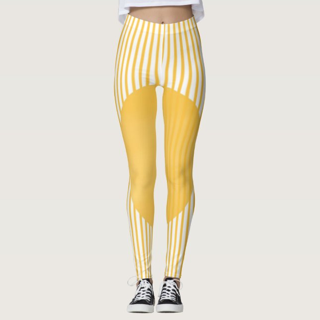 Modern stil-designkonst leggings (Framsida)