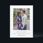 Modern stil  spara datumet<br><div class="desc">Spara datum fotokort med ett foto och modern stil.</div>