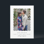 Modern stil  spara datumet<br><div class="desc">Spara datum fotokort med ett foto och modern stil.</div>