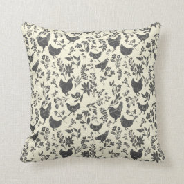 Modern Stil-utskrift för lantbrukare Kudde