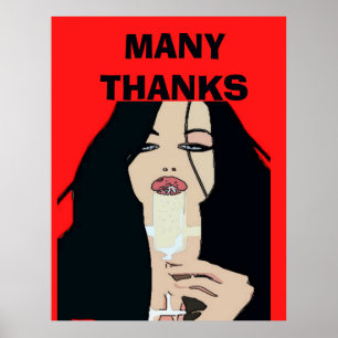 Modern Stil Vin Poster, tack Poster