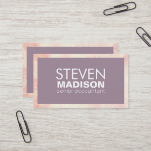 Modern Stil Visitkort