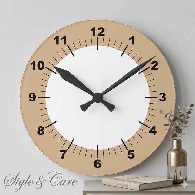 Modern Stilfull 8" Akrylvägg Rund Klocka (Modern Stylish 8 Acrylic Wall Round Clock)