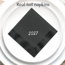 Modern Stilfull Anpassad 2027 Nyårsfest Silver