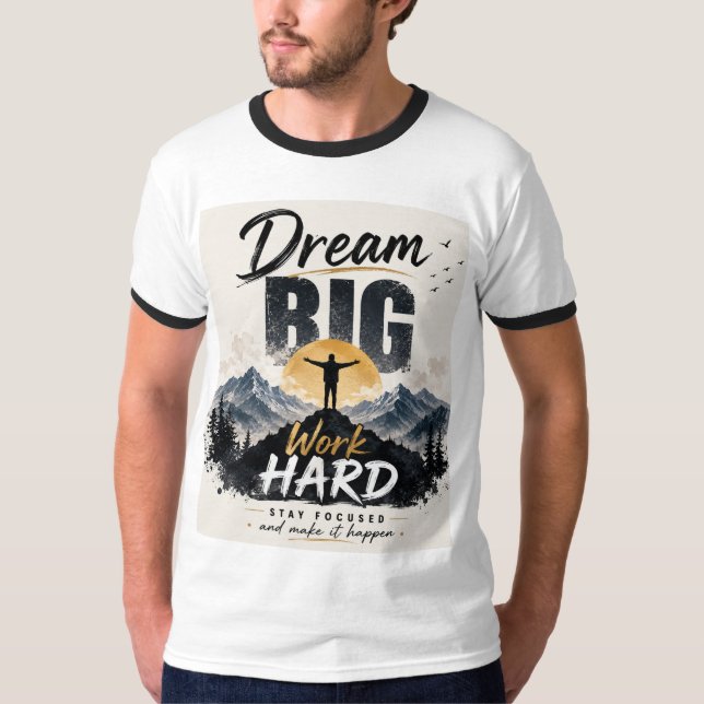 Modern Stilfull Bekväm T-Shirt (Framsida)
