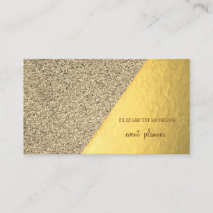 Modern Stilfull Guld, Marmor, Geometrisk Visitkort