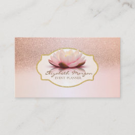 Modern Stilfull, Ram Glitter Lotus Visitkort