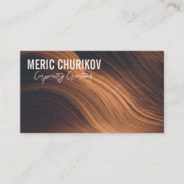 modern stilfullt träarbetare Visitenkort Visitkort