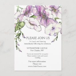 Modern Stilla Viol  Tilläggskort