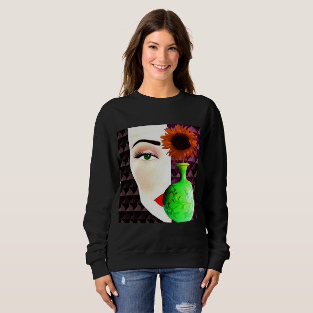 Modern Stillebenkonst inom Mode T Shirt (Hel framsida)