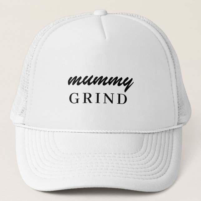 Modern stilren Mors dag-design för mammor som kämp Keps (Framsida)