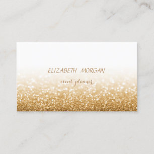 Modern Stilren Professionell Glittrig ,Bokeh Visitkort