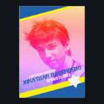 Modern stjärna av David foto Bar Mitzvah-inbjudan Inbjudningar<br><div class="desc">Denna inbjudan har skarpa vinklar i djärka blå och gula färger som genomborrar verket och inramar ett stiliserat foto av din Bar Mitzvah-pojke. Du kan ladda upp ett foto som du redan har redigerat eller helt enkelt ladda upp ett vanligt foto och använda ett av Zazzles coola fotofilter. En Davidstjärna...</div>