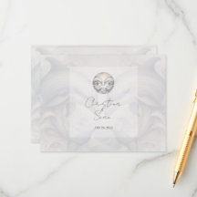 Modern Stollig-delfiner Bröllop QR-kodbilaga C