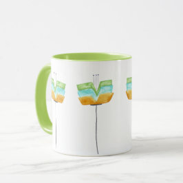 Modern Stollig Flowers Mugg