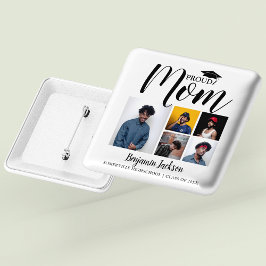 Modern stolt mamma | 5 Foto Examen T-Shirt Knapp