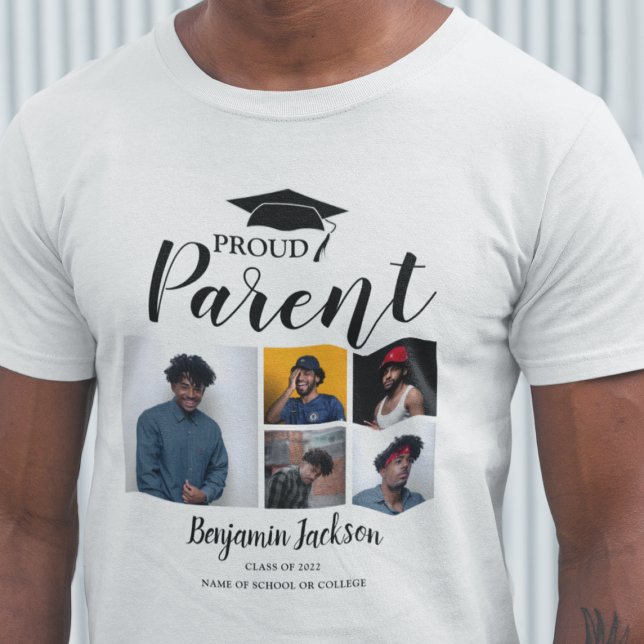 Modern stolt överordnad | 6 Photo Studenten T-Shir T Shirt (Skapare uppladdad)