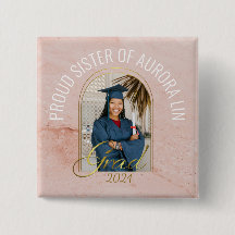 Modern Stolt syster till examen Anpassad bild Boho