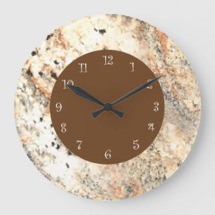 Modern stone-stil stor klocka