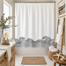 Modern strandhus med kustvåg