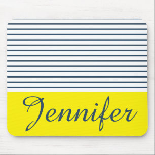 Modern strimlad mönster musmatta