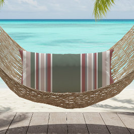 Modern Stripe Dusty Ro Sage Grönt Grått Lumbarkudde