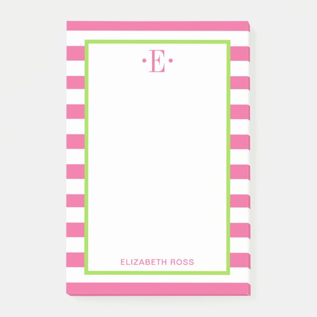 Modern stripe post-it block (Framsida)