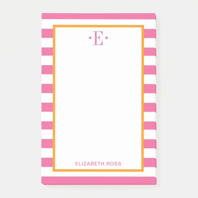 Modern stripe post-it block (Framsida)